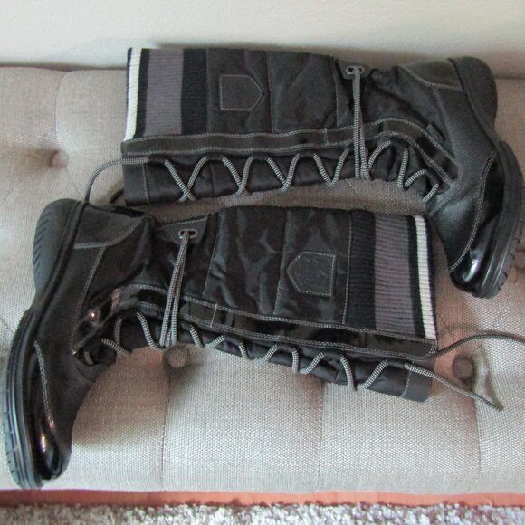 Aldo Quilted Winter Tall Boots 37 EUR - Picture 1 of 10